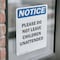 Signmission Please Do Not Leave Children Unattended, 7 in W x Rectangle, Vinyl Decal OS-2PACK-NS-D-710-V-17394 - alternate 5